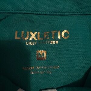 Lilly Pulitzer Luxletic Green Top